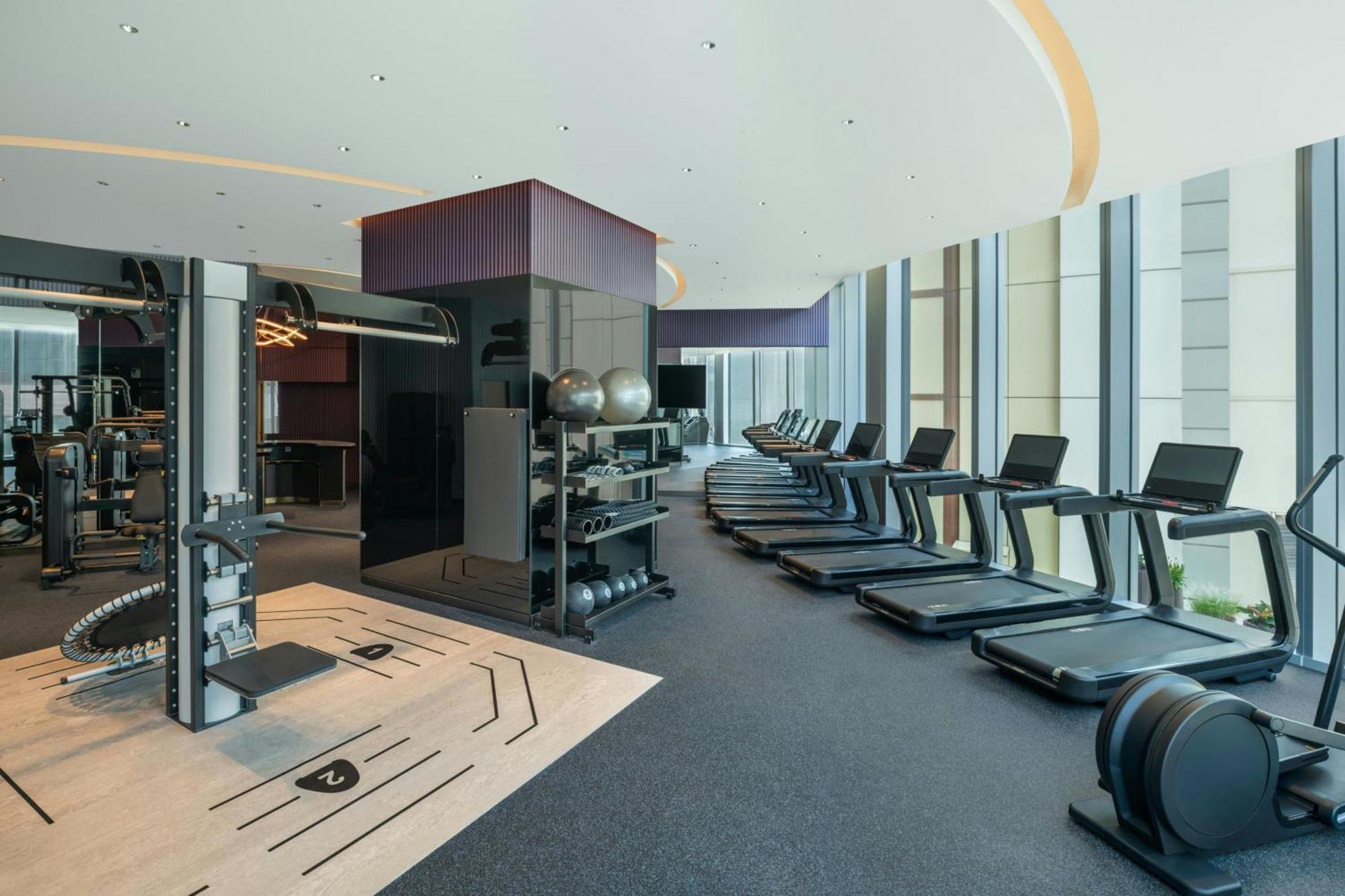 W Macau - Studio City Exterior foto The gym at The Hari